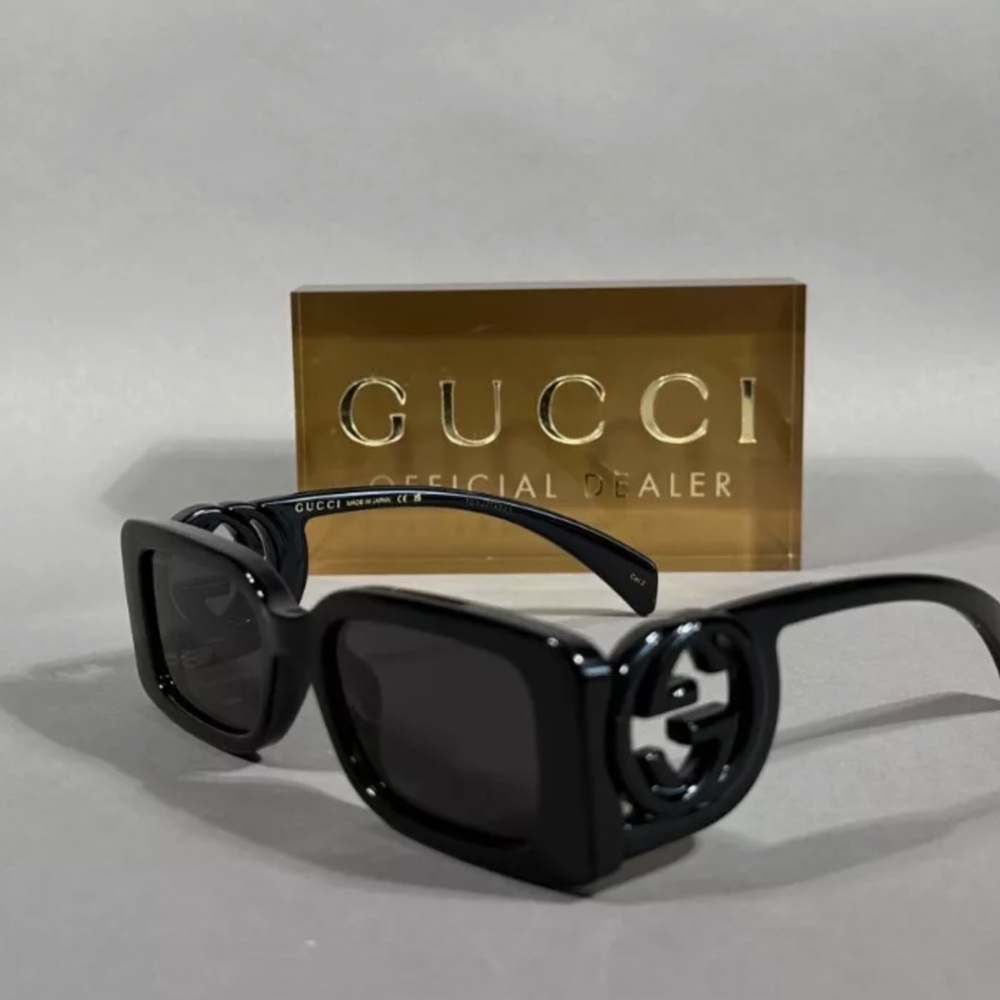 ***Authentic*** GUCCI GG 1325 S 001 NEW Black Grey Lens Women’s Sunglasses